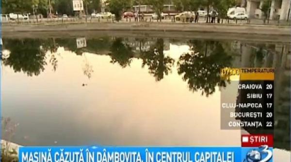 accident spectaculos in capitala un vitezoman a ajuns cu masina in dambovita