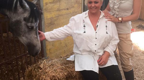 monica anghel a mostenit pasiunea pentru cai de la tatal ei