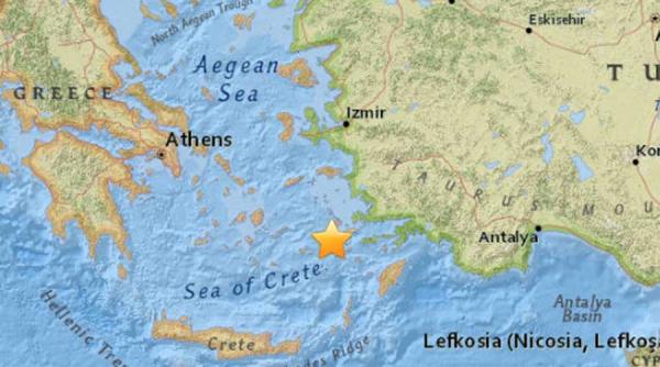 un cutremur puternic a avut loc in grecia