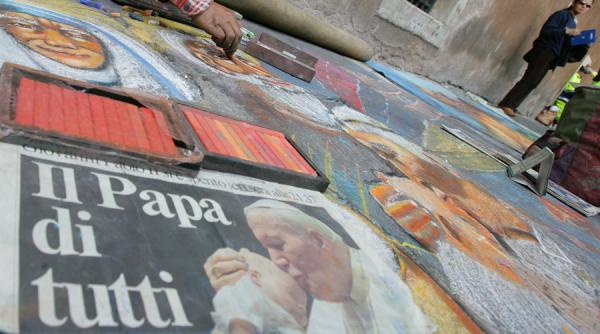 relicva papei ioan paul al ii lea ajunge la ramnicu valcea