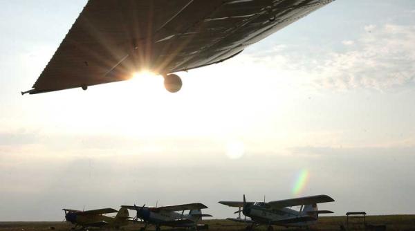 accident aviatic in braila