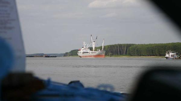 traficul naval pe dunare este restrictionat din cauza secetei