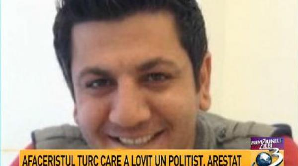 soferul turc care a accidentat un politist de la rutiera ridicat din spital pentru a fi arestat