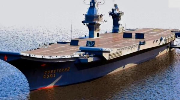 rusia vrea sa construiasca un portavion nuclear in locul navelor franceze mistral