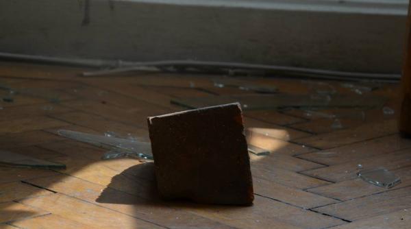 sediului udmr din satu mare vandalizat de o persoana necunoscuta