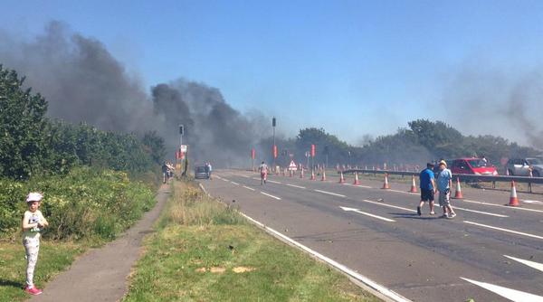 tragedie in timpul unui show aviatic din marea britanie cel putin sase morti video