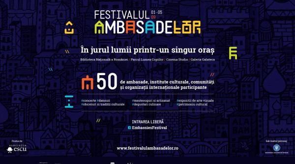 prima editie a festivalului ambasadelor open your culture o calatorie in jurul lumii din propriul oras intre 1 5 septembrie 2015