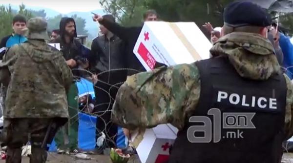 adevaratul motiv pentru care imigrantii din macedonia au refuzat ajutoarele de la crucea rosie video