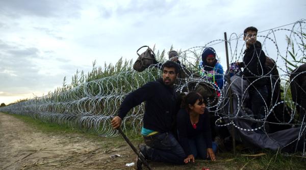 politia ungara a utilizat gaze lacrimogene intr un centru de imigranti