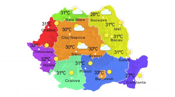 prognoza meteo 27 august temperaturi de vara