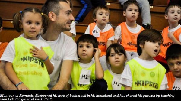 site ul nba publica povestea unui roman pasionat de baschet