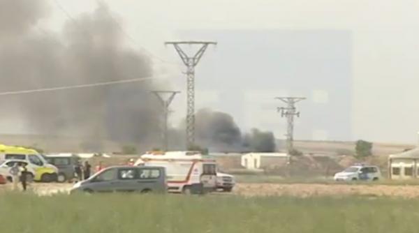 explozie la o fabrica de artificii de langa zaragoza cinci morti si lase raniti