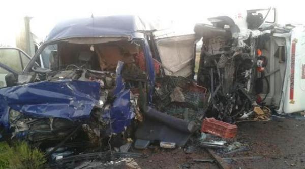 accident grav pe dn1 intre brasov si fagaras un mort si trei raniti