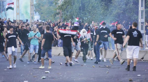 tulburari pe strazile din budapesta inaintea inceperii meciului dintre selectionatele ungariei si romaniei