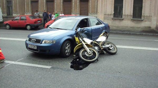 accident mortal pe strada bucuresti din cluj un motociclist a zburat