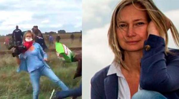 jurnalistei maghiare care a agresat mai multi refugiati i s a intocmit dosar penal