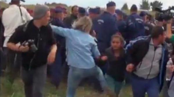 operatoarea care a lovit mai multi refugiati isi exprima regretul pentru ce a facut pe contul ei de twitter insa se intampla altceva