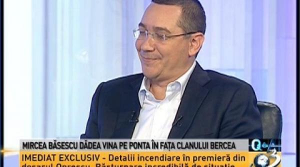 mircea basescu dadea vina pe ponta in fata clanului bercea