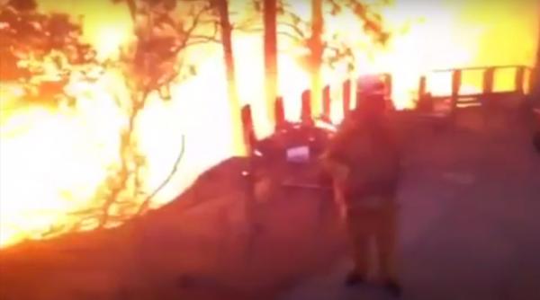 incendiu devastator in california a fost decretata starea de urgenta