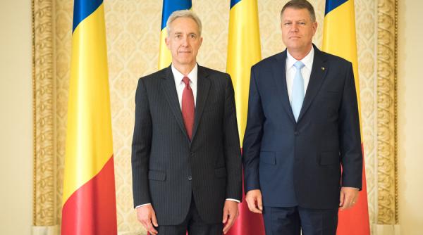 hans g klemm si a prezentat scrisoarea de acreditare presedintelui klaus iohannis