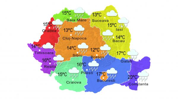 prognoza meteo 28 septembrie ploi abundente in oltenia si muntenia