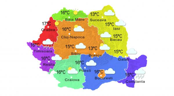 prognoza meteo 30 septembrie cer variabil si ploi locale