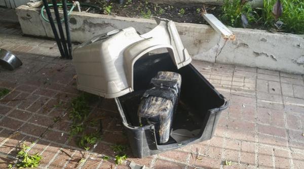 un pachet greu de 10 kg a cazut in casa unei familii ce continea