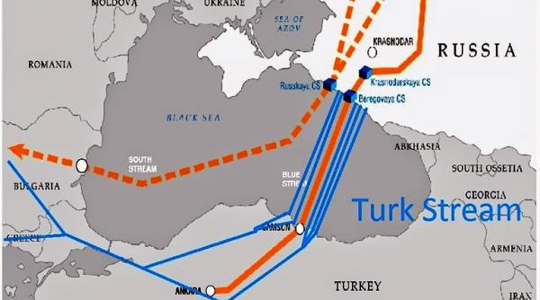 rusii vor doar o treime de turkstream