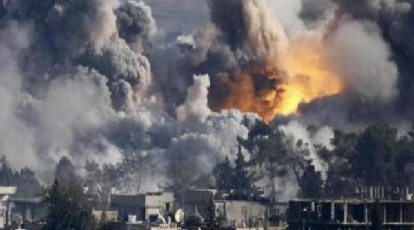 rusii au inceput sa bombardeze pozitiile statului islamic din palmira