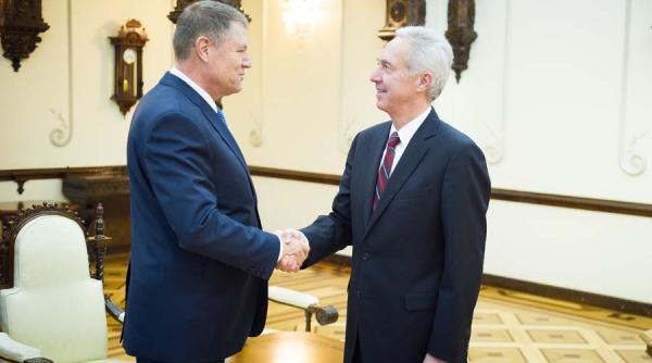 presedintele iohannis s a intalnit cu noul ambasador al sua