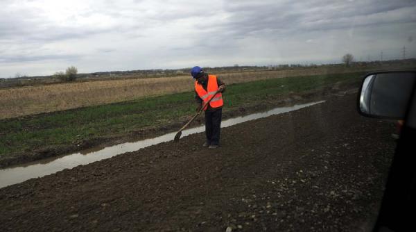 circulatie restrictionata pe dj 670 din cauza lucrarilor de consolidare