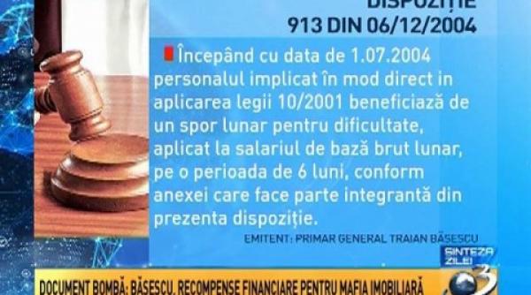 sinteza zilei cum a cumparat traian basescu tacerea angajatilor din primarie