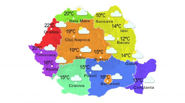 prognoza meteo 15 octombrie cer partial senin