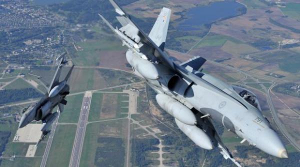 pilotii rusi raporteaza contacte vizuale cu avioane americane in siria