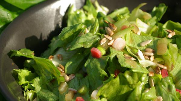 reteta zilei salata mexicana cu porumb si fasole rosie de post