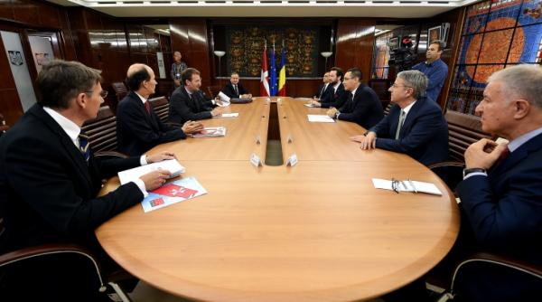 victor ponta s a intalnit cu marele cancelar al ordinului suveran de malta