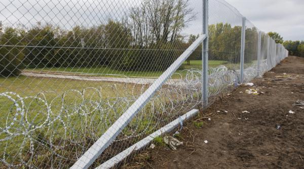 ungurii au inceput sa construiasca gardul de la granita cu romania