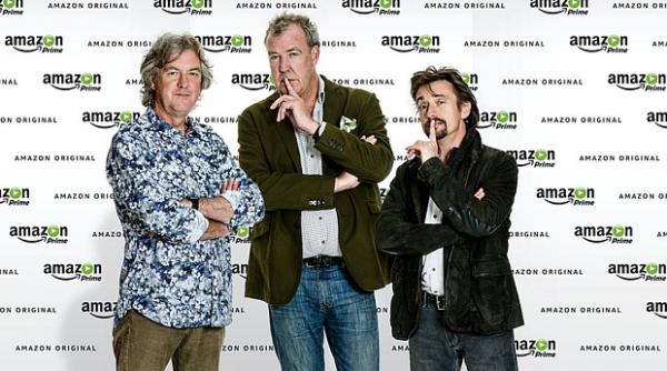 video cat va castiga jeremy clarkson la amazon bonus primul clip publicitar pentru noua emisiune a fostilor prezentatori ai top gear