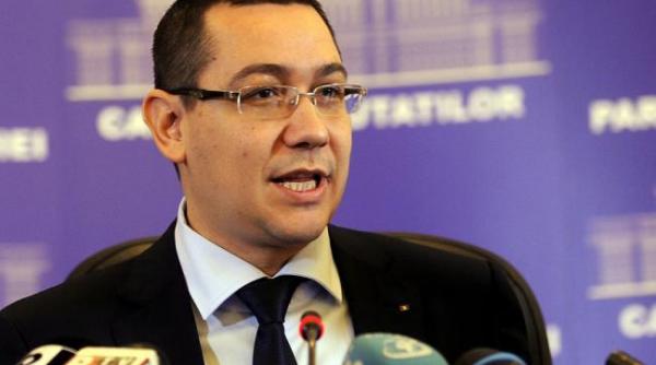 ponta fac apel la oamenii politici si liderii de opinie sa lasam adversitatile deoparte si sa aratam respect victimelor
