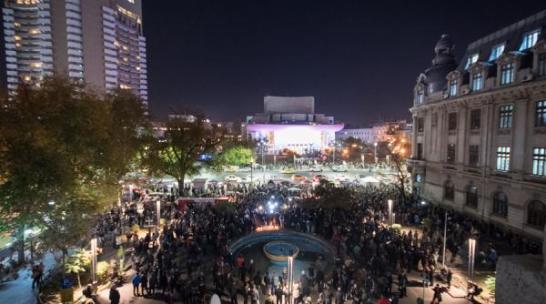 alerta oamenii s au stans iar in piata universitatii bulevardul magheru este din nou blocat