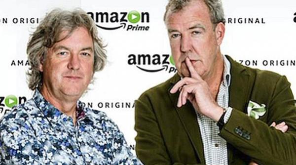 jeremy clarkson si james may prea beti ca sa urce pe scena