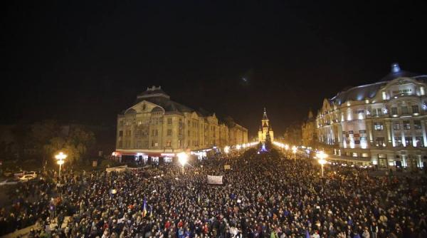 proteste in majoritatea oraselor din tara