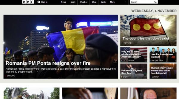 reactia presei internationale dupa demisia premierului ponta