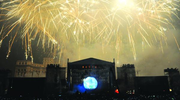 pirotehnistii din colectiv au tras tone de artificii la revelionul organizat de primaria capitalei