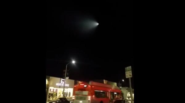 video o lumina puternica de pe cerul californian a starnit panica