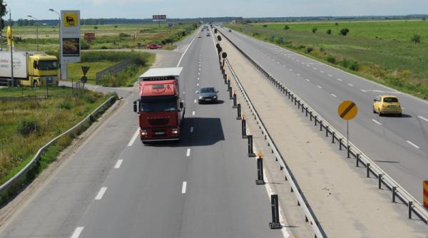 infotrafic lucrari de asfaltare la a1