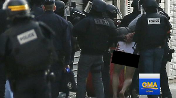 filmul raidului antiterorist din cartierul parizian saint denis