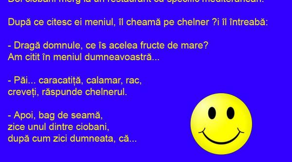 bancul zilei fructe de mare vs fructe de padure