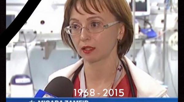 doliu in lumea medicala romaneasca a murit mioara zamfir un renumit medic de la spitalul universitar din bucuresti