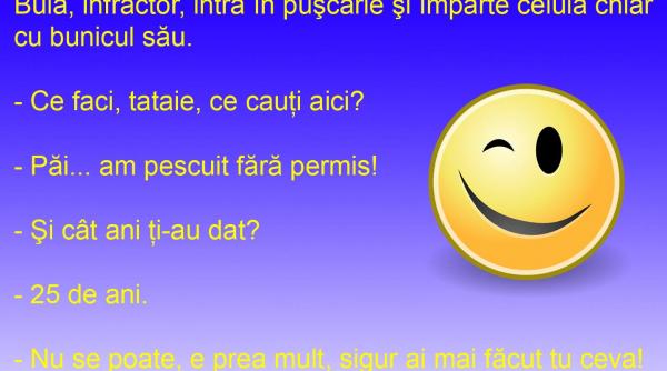 bancul zilei nepotul nu l imita pe bunicul dinamita